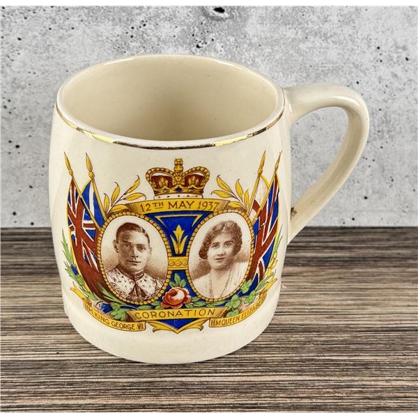 Queen Elizabeth 1937 Coronation Mug