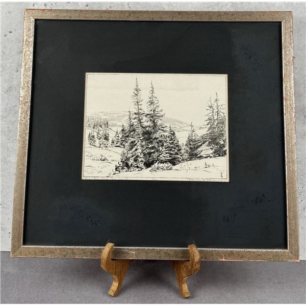 Branson Graves Stevenson Engraving Montana