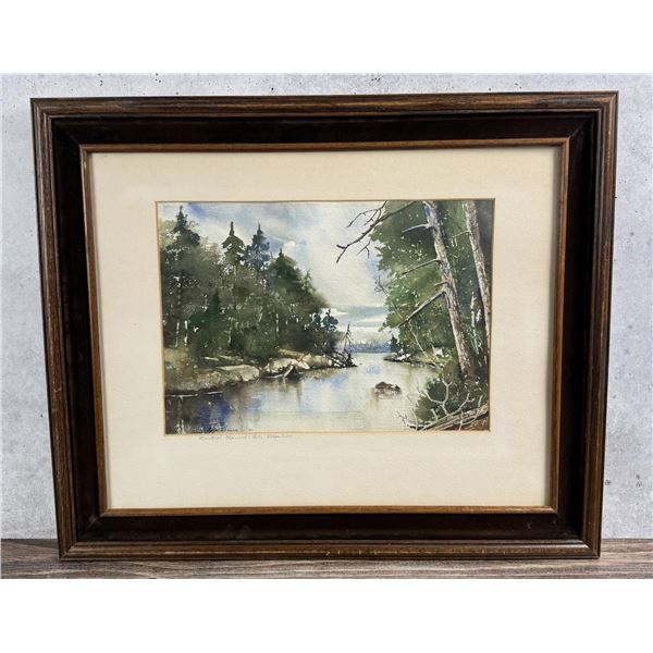 Lois Larson Watercolor Painting