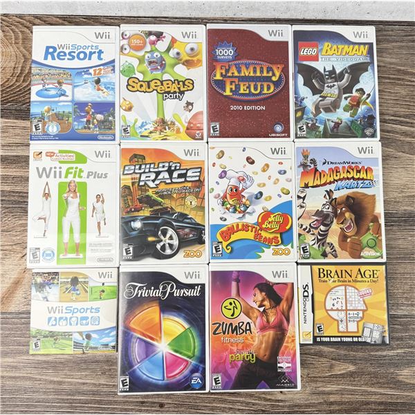 Nintendo Wii Video Games