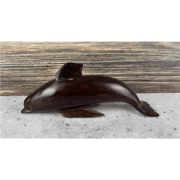 Mexican Ironwood Dolphin Carving