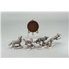 Image 2 : Group Of Rawcliffe Pewter Wolves