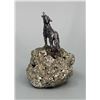 Image 2 : Pewter Wolf On Pyrite