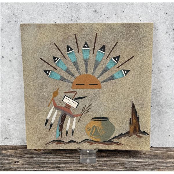 Gloria Thompson Navajo Indian Sand Painting