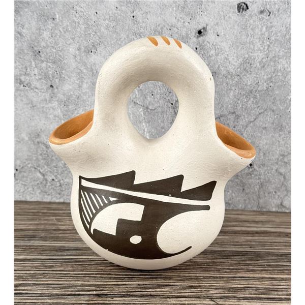 Stella Teller Isleta Pueblo Wedding Vase