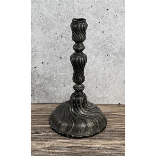 Holland Marked Pewter Candlestick