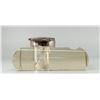 Image 3 : English Sterling Silver Cut Crystal Inkwell
