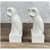 Image 2 : Pair Of Royal Dux Bohemia Porcelain Owls