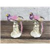Image 1 : Pair Of Porcelain Bird of Paradise Figurines