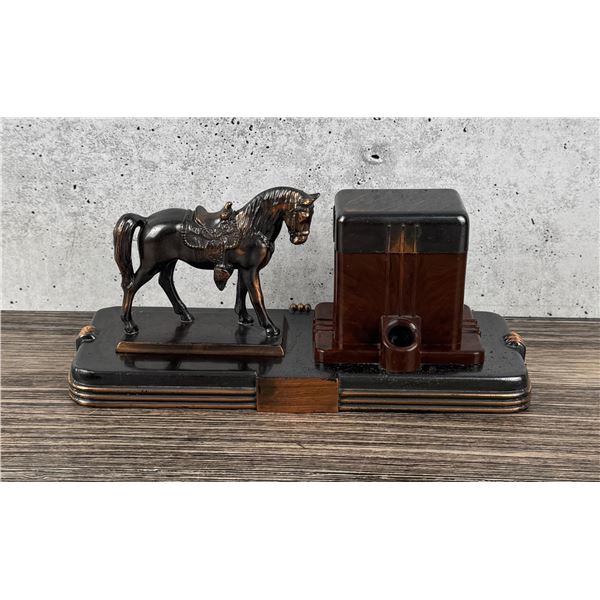 Fount-O-Ink Dodge Western Horse Ink Well