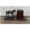 Image 1 : Fount-O-Ink Dodge Western Horse Ink Well