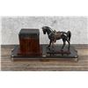 Image 2 : Fount-O-Ink Dodge Western Horse Ink Well