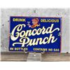 Image 1 : Concord Punch Porcelain Sign