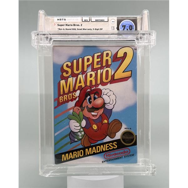 NES Nintendo Super Mario Bros 2 CIB Video Game