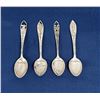 Image 1 : Collection Of Sterling Silver Souvenir Spoons
