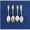 Image 2 : Collection Of Sterling Silver Souvenir Spoons