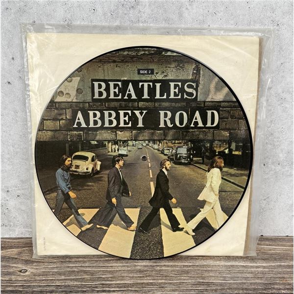 Beatles Abbey Road Record Album Picture Disc LP