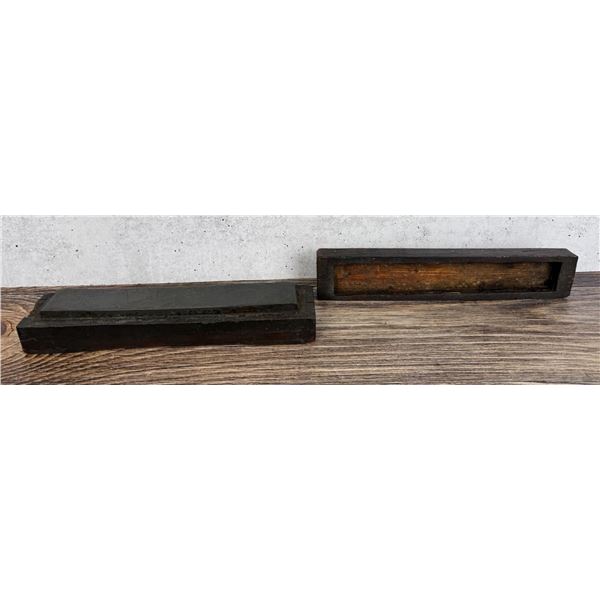 Antique Whetstone Sharpening Stone
