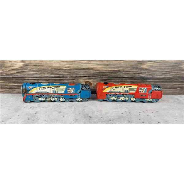 Kanto Toys Choo Choo Tin Litho Train Toys