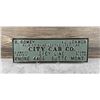 Image 1 : City Cab Co Grey Line Butte Montana Sign