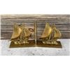 Image 1 : Mid Century Brass Sailboat Bookends