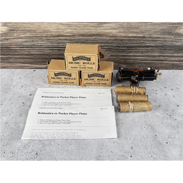 Rolmonica Pocket Player Piano