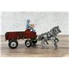 Image 2 : Arcade Cast Iron 4080 Farm Wagon Toy