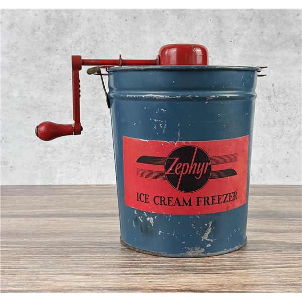Zephyr Ice Cream Freezer