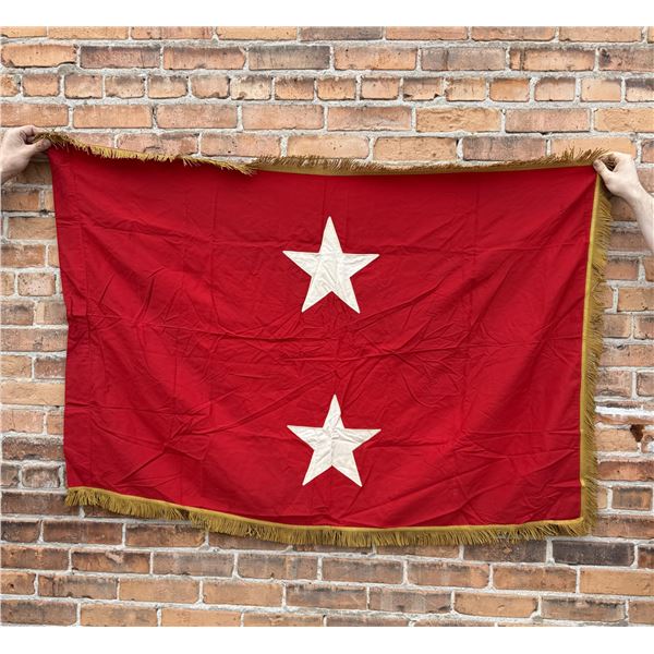 Vietnam War 2 Star Major General Flag Banner