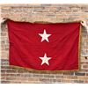 Image 1 : Vietnam War 2 Star Major General Flag Banner