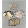 Image 2 : Collection of Vintage Cowboy Belt Buckles