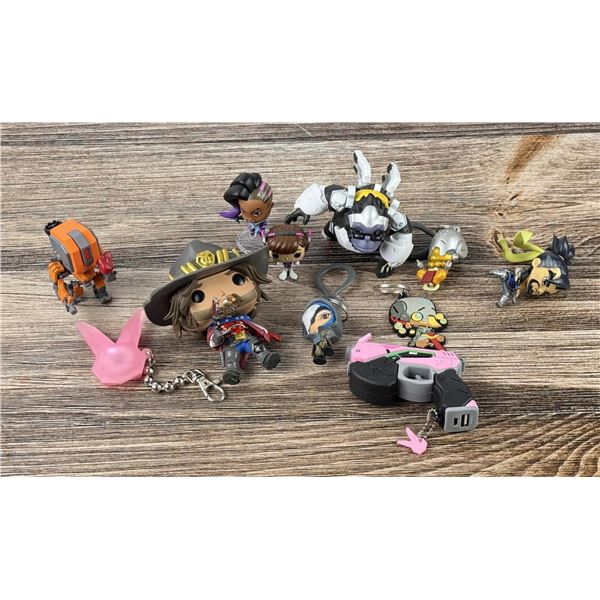 Collection of Overwatch Video Game Figures