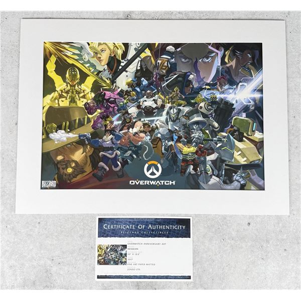 Jondo Overwatch Anniversary Art Nesskain Print