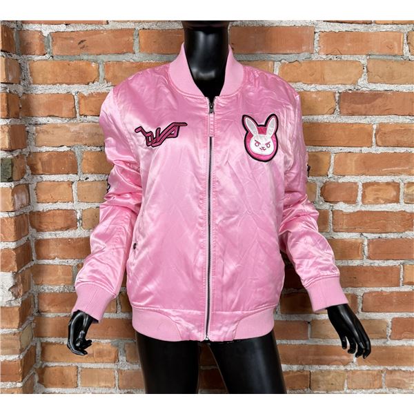 Overwatch D.Va Satin Bomber Jacket