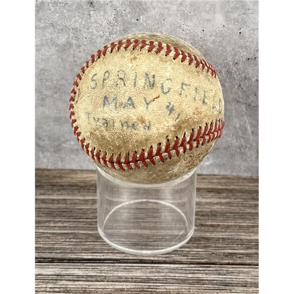 1940 Springfield Rifles Academy Signed Baseball