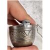 Image 4 : French Silver Tea Basket Strainer Infuser