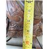 Image 11 : Longhorn Tooled Leather Western Saddle
