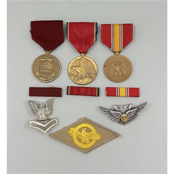 Vietnam War Navy Air Crew Medals and Ribbons