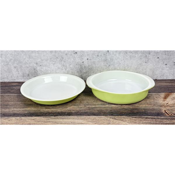Pyrex Lime Green Baking Dishes