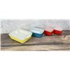 Image 2 : Pyrex Primary Color Refrigerator Dish Set