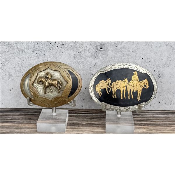 Vintage Cowboy Belt Buckles