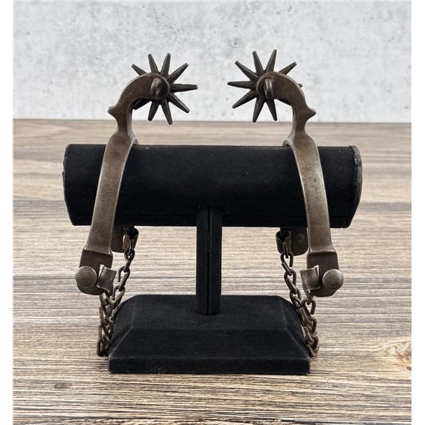 Buermann Steel Montana Cowboy Spurs