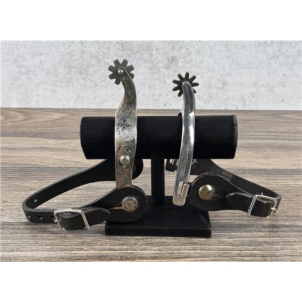 Single Montana Cowboy Spurs