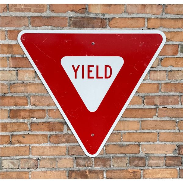 San Diego California Yield Street Sign