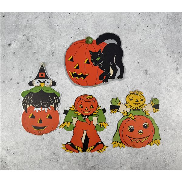 1940s Halloween Die Cut Decorations