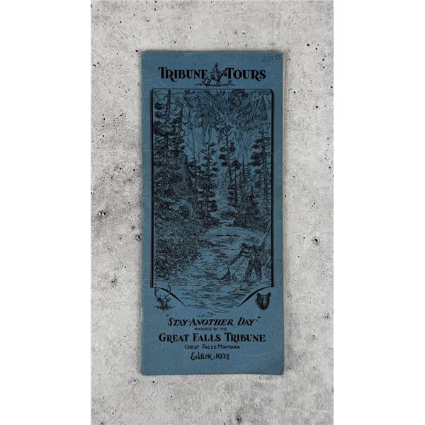 1932 Great Falls Montana Tribune Tours Booklet