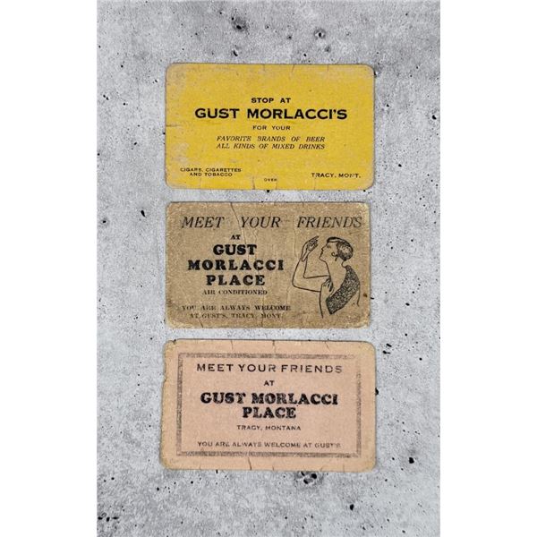 Gust Morlacci Tracey Montana Business Cards