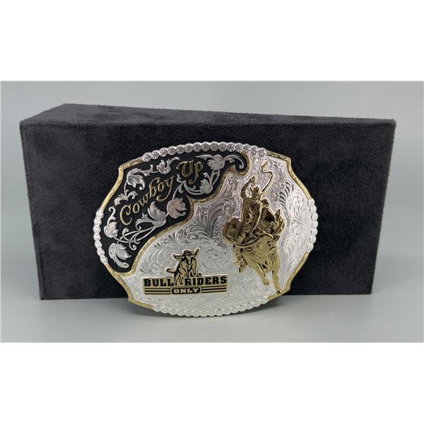 Montana Silversmiths Cowboy Belt Buckle