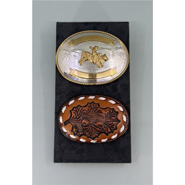 Tony Lama Cowboy Belt Buckles