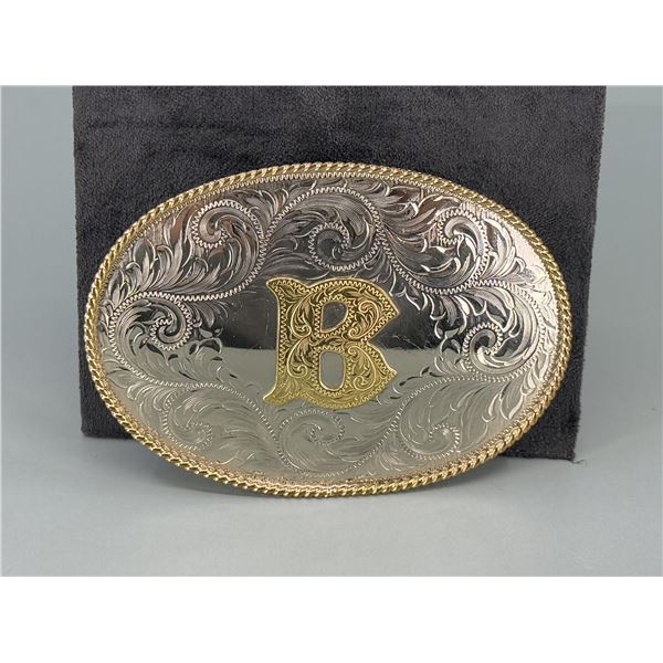 Montana Silversmiths Cowboy Belt Buckle